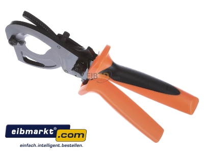 View up front Weidmller KT 45 R Ratchet model mechanical shears 45mm - 
