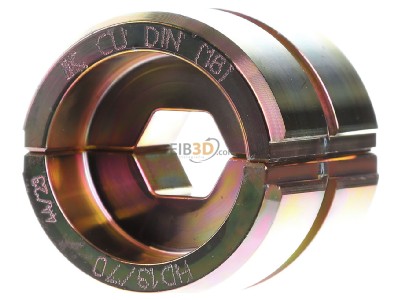 Ansicht hinten Klauke HD 13/70 Presseinsatz 70qmm 