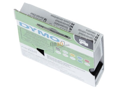 Top rear view NWL 45013 Label cartridge 12mm white / black 
