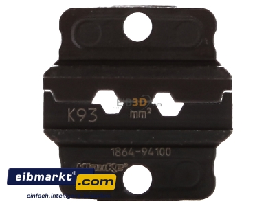 Frontansicht Klauke M50154 Presseinsatz 