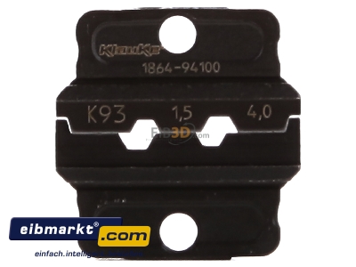 Ansicht hinten Klauke M50154 Presseinsatz 