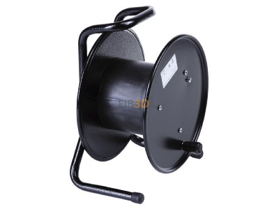Ansicht oben links Schill HT 260.S0-schwarz Kabeltrommel 