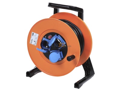 View up front Schill IT 266.MD3.25KK315 Extension cord reel 25m 3x1,5mm 
