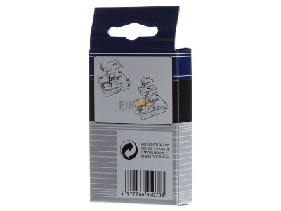 Ansicht hinten Brother TC-291 Schriftbandkassette BF.wei�/DF.schwarz 