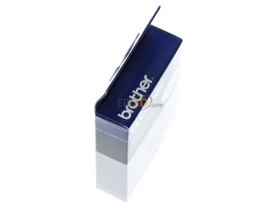 Ansicht oben links Brother TC-291 Schriftbandkassette BF.wei�/DF.schwarz 