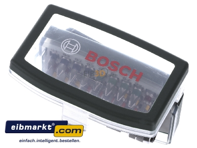 View up front Bosch E-Werkzeuge 2 607 017 063 Bit set 31 pieces
