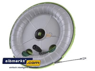 Frontansicht Klauke 52055389 Einziehband Polyester Abrollgehuse 20m 