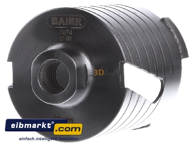 Front view Baier Maschinenfabrik 6374 Core drill bit 68x70mm 
