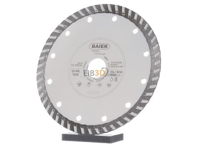 Front view Baier 7230 Slit disc 150mm 
