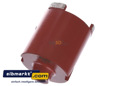 Top rear view Baier Maschinenfabrik 7416 Core drill bit 68x70mm
