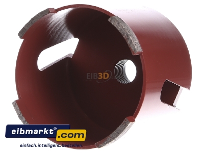 Front view Baier Maschinenfabrik 7417 Core drill bit 82x70mm
