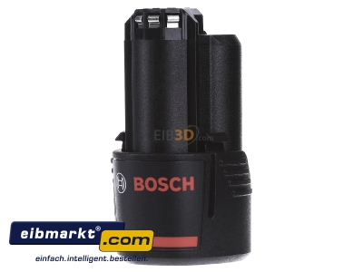 Frontansicht Bosch E-Werkzeuge 1600Z0002X Ersatz-Akku 10,8V/2,0Ah 