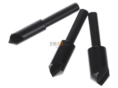 View up front Bosch Power Tools 2 608 596 667 Countersink set with 3 pieces 
