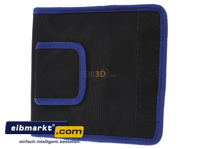 Ansicht hinten Klauke KL390TB9 Werkzeugtasche mit 9 VDE Wechselkl. 