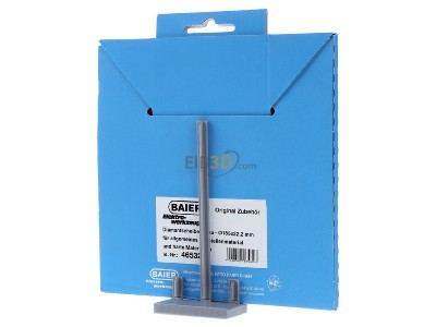 Ansicht hinten Baier 46532 Diamanttrennscheibe D=185mm blau 