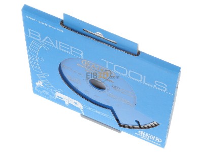 Ansicht oben vorne Baier 46532 Diamanttrennscheibe D=185mm blau 