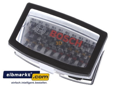 View up front Bosch E-Werkzeuge 2 607 017 319 Bit set 31 pieces 
