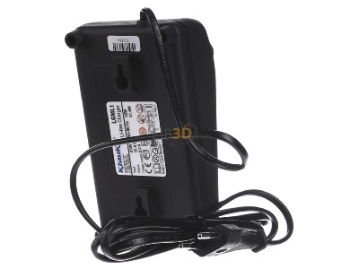 Back view Klauke LGML1 Battery charger for electric tools 
