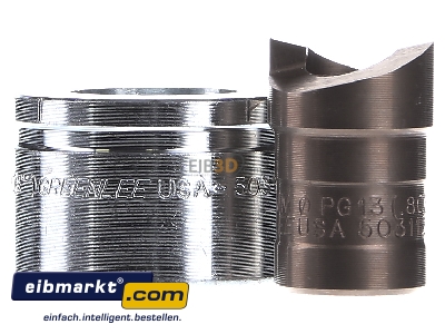 Frontansicht Klauke 50069543 Blechlocher ISO 20 Stempel+Matrize 