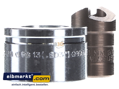 Ansicht links Klauke 50069543 Blechlocher ISO 20 Stempel+Matrize 