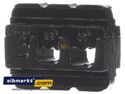 Frontansicht Cimco 106014 Pressprofileinsatz f.16-35qmm 10 6014