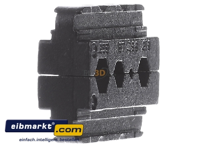 Ansicht links Cimco 10 6015 Pressprofileinsatz f.BNC-/TNC Koaxstec. 