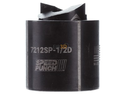 Frontansicht Klauke 52055433 Spalt-Blechlocher-System Speed Punch PG 16 