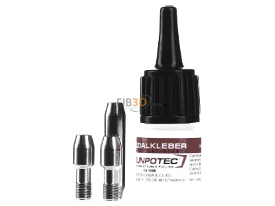Frontansicht Runpotec 20250 Reparatur-Set fr 4,5mm Glasfaser 