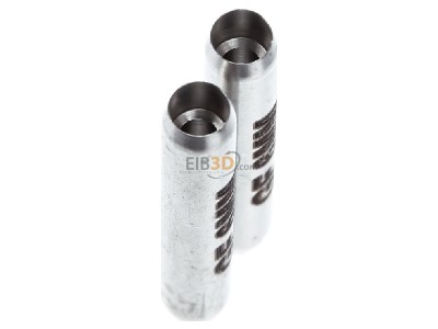 Ansicht oben rechts Runpotec 20321 (VE2) Verbindungshlsen-Set 6mm, Edelstahl 20321 (Inhalt: 2)