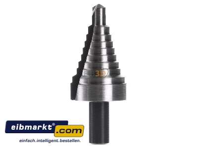 View on the left Cimco 20 1275 Step drill bit 32mmISO
