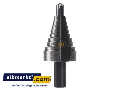 Back view Cimco 20 1275 Step drill bit 32mmISO
