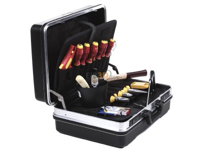 Ansicht oben links Klauke KL855B22 Hartschalenkoffer bestckt, Lehrling 
