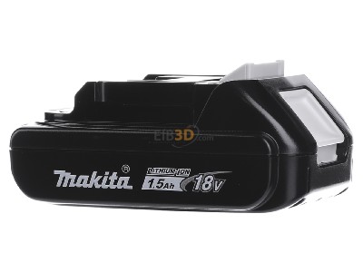 Back view Makita 196235-0 Battery for cordless tool 18V 1,5Ah 
