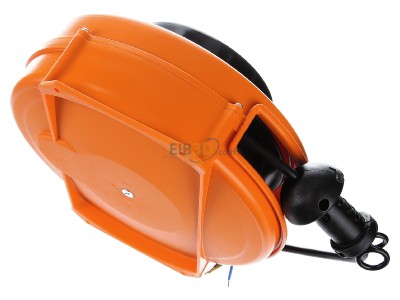 Ansicht oben hinten Schill EFT 265.0308 OHNE AR Automatik-Kabelaufroller mit Kabel 