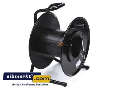 Ansicht oben links Schill 368 01 000 501 Stahlblech-Kabeltrommel mit Frontklappe HT 385.MFK