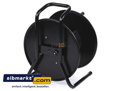 Ansicht oben hinten Schill 368 01 000 501 Stahlblech-Kabeltrommel mit Frontklappe HT 385.MFK