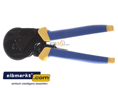 Frontansicht Klauke K306K Crimpzange f�r AEH 0,08-16qmm 