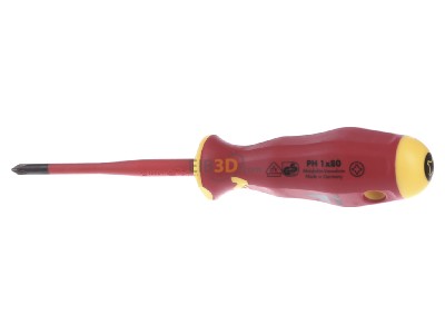 Front view Klauke KL110PH1ISLIM Crosshead screwdriver PH 1 
