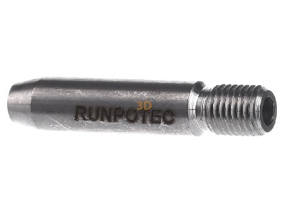 Ansicht rechts Runpotec 20379 Endhlse DM 9mm Gew.12mm 