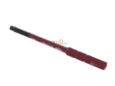 Ansicht oben vorne Wiha 2831-15 T15x75 TORX Schraubendreher SoftFinish electric 