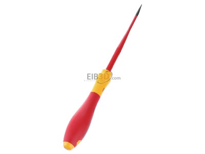 Ansicht oben rechts Wiha 3201035100 Schraubendreher SoftFinish electr.sFix 3,5x100 