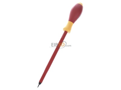 Ansicht oben links Wiha 320N SF 10,0x200 Schlitz Schraubendreher SoftFinish electric 