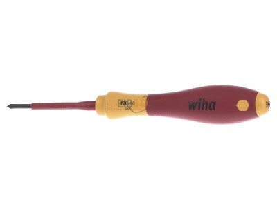 Frontansicht Wiha 324SF PZ 0x60 Pozidriv Schraubendreher SoftFinish electric 