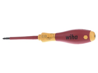 Frontansicht Wiha 324SF PZ 1x80 Pozidriv Schraubendreher SoftFinish electric 