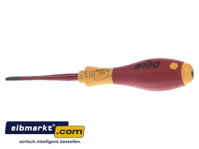 Frontansicht Wiha 3281 SL PZ 1x80 Xeno Schraubendreher SoftFinish electric 