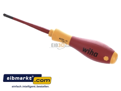 Ansicht oben vorne Wiha 3281 SL PZ 1x80 Xeno Schraubendreher SoftFinish electric 