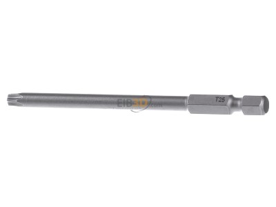 View on the right Wiha 7045-01 T25x90 Bit for Torx screws TX25 
