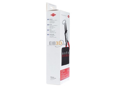Ansicht links Knipex 00 19 56 Sicherungsringzangen-Set 4-teilig 