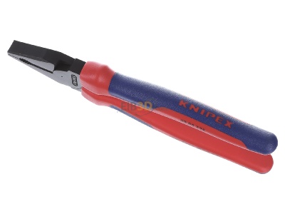 Ansicht oben vorne Knipex 02 02 225 Kraft-Kombizange schwarz, 225mm 