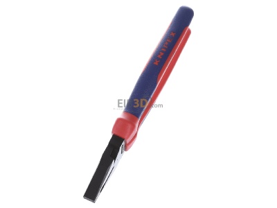 Ansicht oben links Knipex 02 02 225 Kraft-Kombizange schwarz, 225mm 